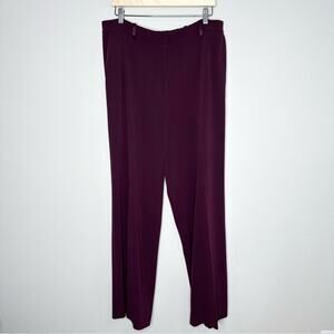 THE FOLD Burgundy Women's Pants Size 12